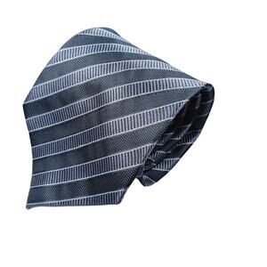 Kai Long Striped Silk Tie‎